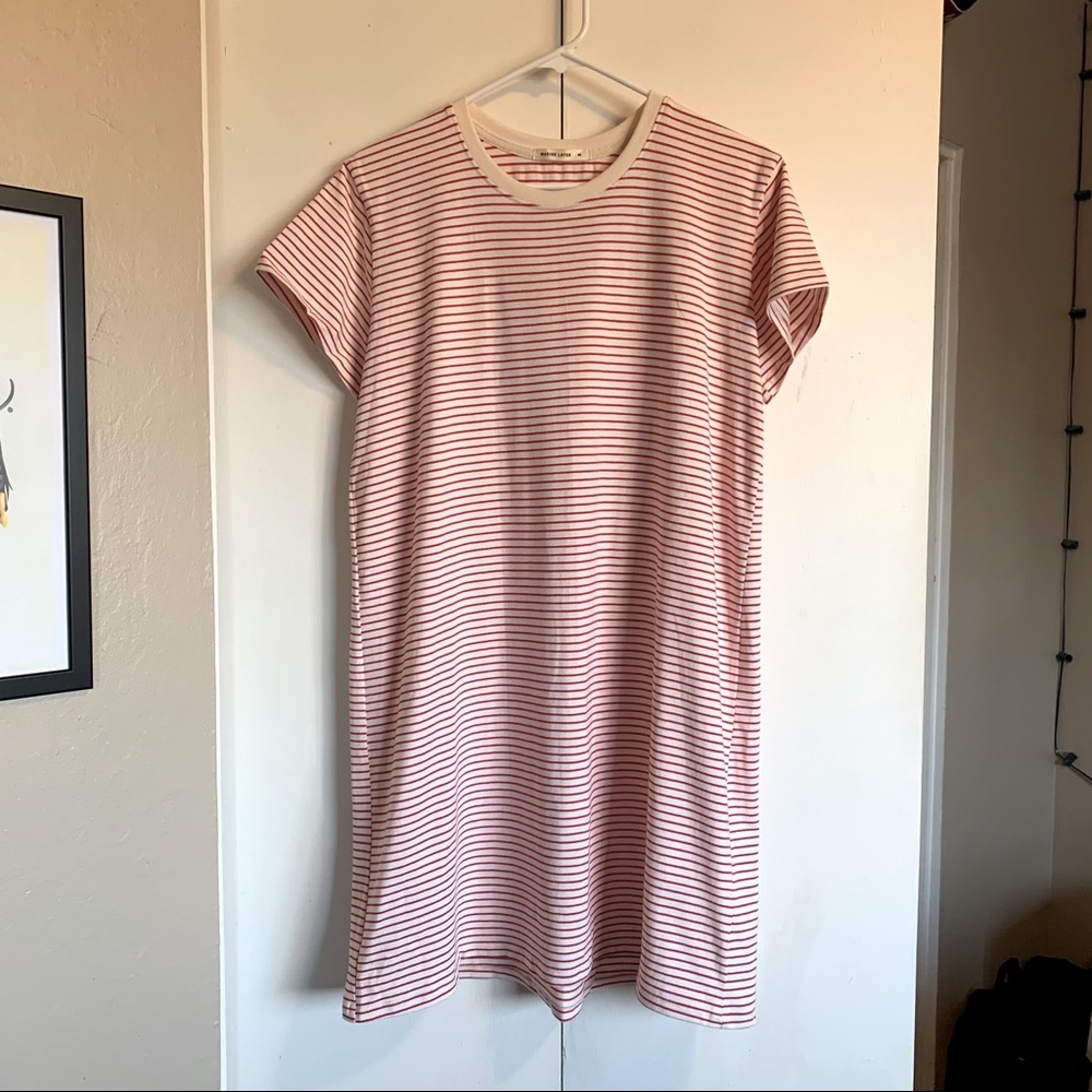 Marine Layer Striped Shirt Dress